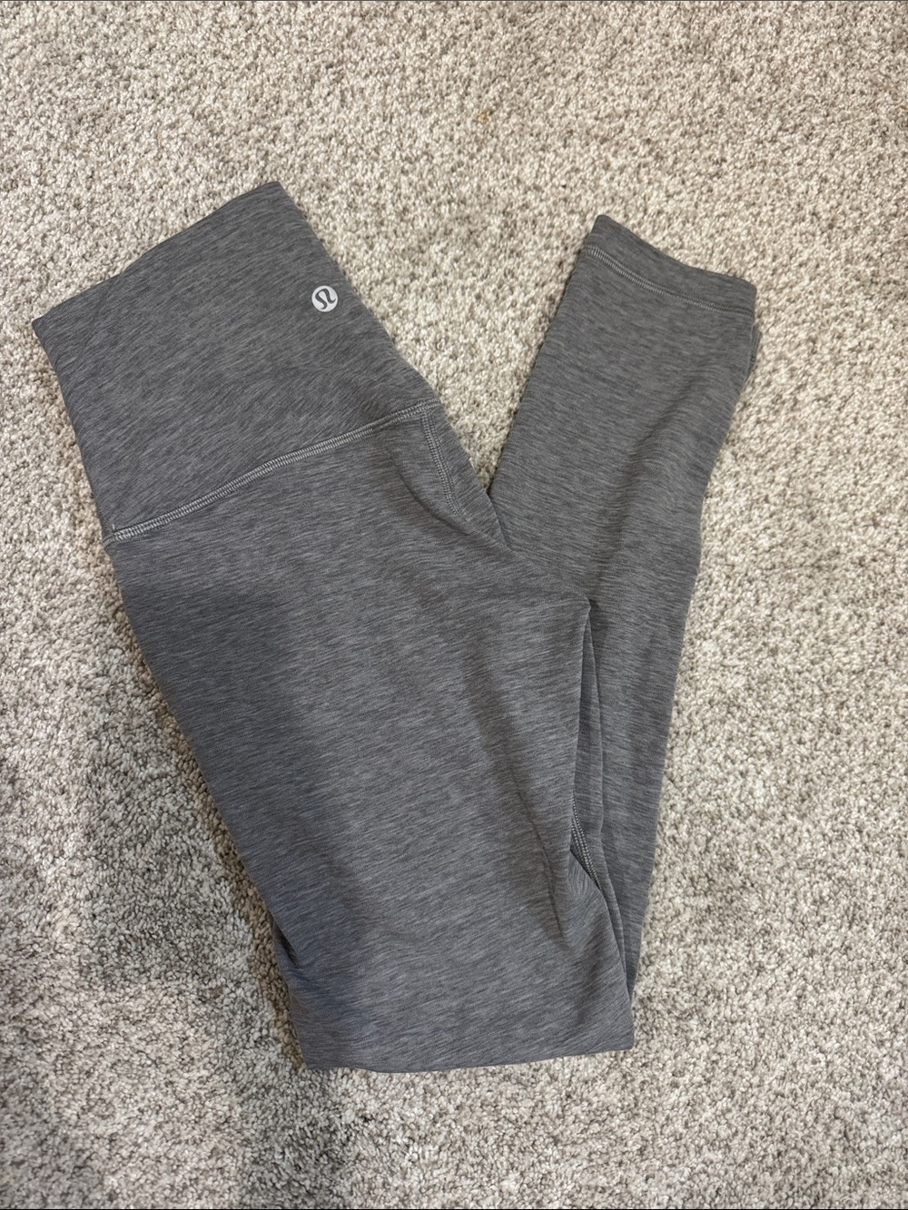 lululemon athletica Align Heather Gray Performance Leggings